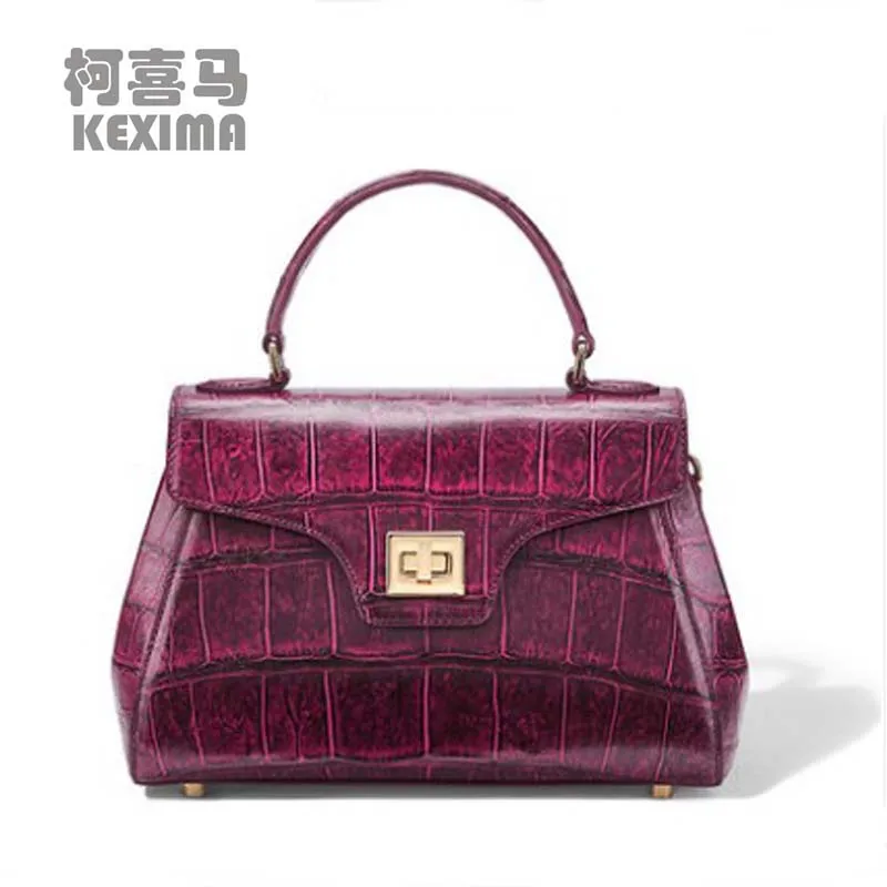 KEXIMA gete crocodile new 2023 handbag crocodile leather bag women crocodile handbag female crocodile bag
KEXIMA gete crocodile new 2023 handbag crocodile leather bag women crocodile handbag female crocodile bag