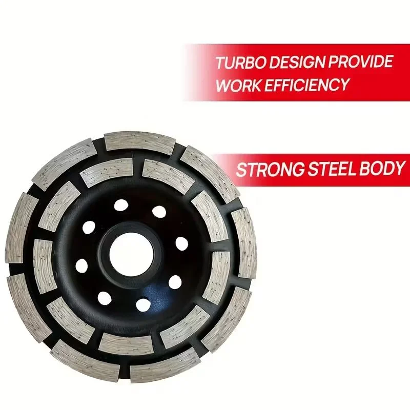 Алмазный двухрядный шлифовальный круг, цементный камень, бетонный пол, жернов, алмазный шлифовальный круг, прочный, 4 дюйма, 5 дюймов
Алмазный двухрядный шлифовальный круг, цементный камень, бетонный пол, жернов, алмазный шлифовальный круг, прочный, 4 дюйма, 5 дюймов