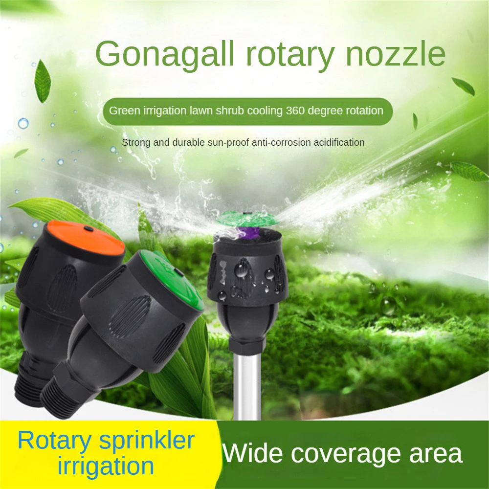 Automatic Garden Watering Lawn Sprinkler 360° Rotating Sprinkler Nozzle 350/550/650L/H Grass Agriculture Irrigation Accessories
Automatic Garden Watering Lawn Sprinkler 360° Rotating Sprinkler Nozzle 350/550/650L/H Grass Agriculture Irrigation Accessories