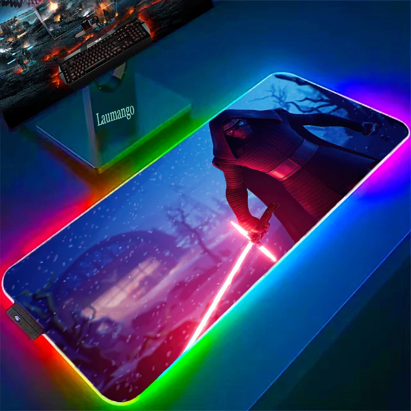 Rgb Mouse Pad Mause Stars Wars Led Desk Carpet Xxl Gaming Gamer Accessories Large Deskpad Backlight Mat Laptop Computer Table
Rgb Mouse Pad Mause Stars Wars Led Desk Carpet Xxl Gaming Gamer Accessories Large Deskpad Backlight Mat Laptop Computer Table