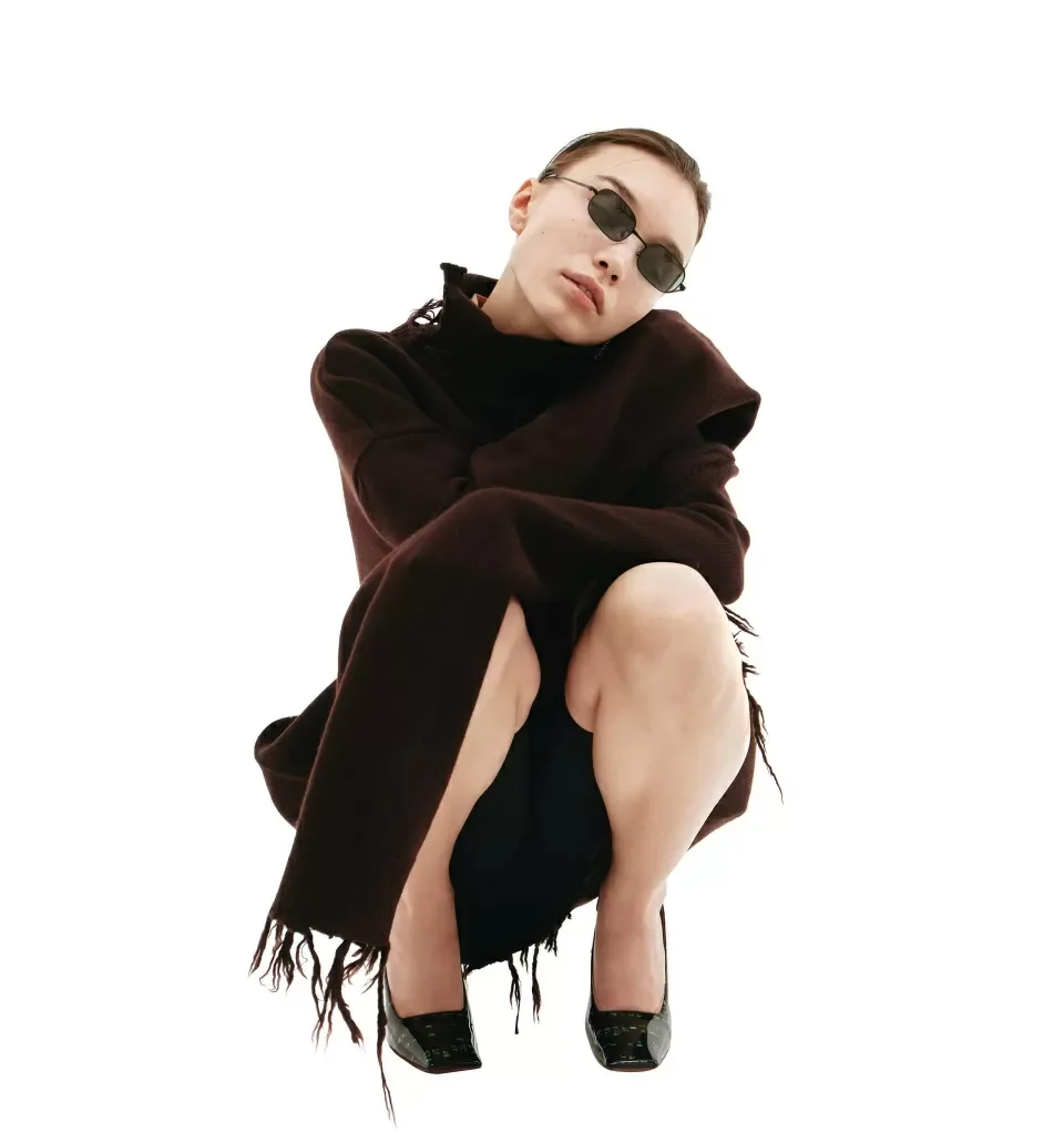 Autumn Elastic Long Sleeve Male and Female Brown Sweaters Turtleneck Women Pullovers Streetwear Knitted Tops VETEMENTS
Autumn Elastic Long Sleeve Male and Female Brown Sweaters Turtleneck Women Pullovers Streetwear Knitted Tops VETEMENTS
