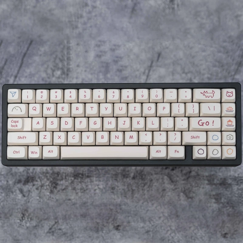 132 Keys XDA Keycaps PBT Dye Sub Graffiti Cartoon Theme Keycap Set For MX Switch Mechanical Keyboard 61 63 68 84 87 98
132 Keys XDA Keycaps PBT Dye Sub Graffiti Cartoon Theme Keycap Set For MX Switch Mechanical Keyboard 61 63 68 84 87 98
