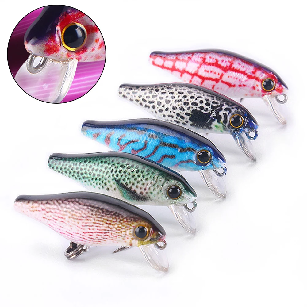 1pc 2g/3.5cm Artificial Bait Minnow Fishing Lure Bass Crankbait Tackle Wobbler 3D Luminous Eyes Sinking Carp Fishing Bait Tackle
1pc 2g/3.5cm Artificial Bait Minnow Fishing Lure Bass Crankbait Tackle Wobbler 3D Luminous Eyes Sinking Carp Fishing Bait Tackle