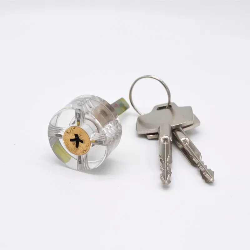 NEW Transparent Lock Pick Visible Training Skill Cutaway Inside Copper Padlock Locksmith Supplies Lock Pick Set
NEW Transparent Lock Pick Visible Training Skill Cutaway Inside Copper Padlock Locksmith Supplies Lock Pick Set