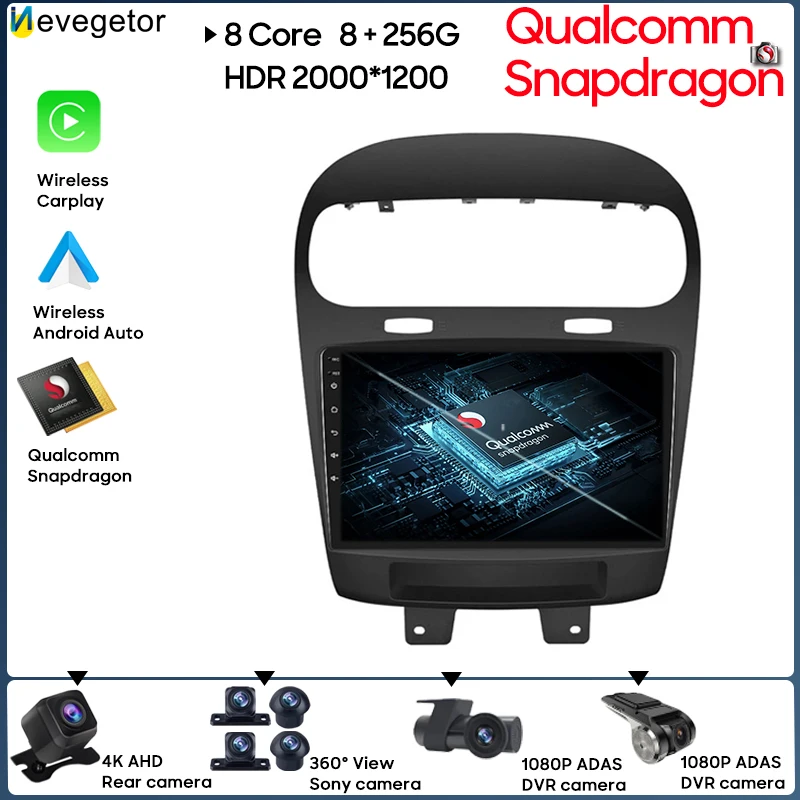 Andorid For Dodge Journey Fiat Freemont Leap 2011-2020 Car Multimedia Video Player GPS Navigation Androidauto No 2 Din Dvd BT
Andorid For Dodge Journey Fiat Freemont Leap 2011-2020 Car Multimedia Video Player GPS Navigation Androidauto No 2 Din Dvd BT