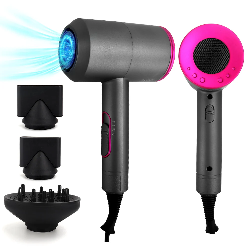 Professional Hair Dryer Salon Strong Powerful Hot &Cold Wind Negative Ionic Hammer Blower Diffuser Electric Hair Dryer
Professional Hair Dryer Salon Strong Powerful Hot &Cold Wind Negative Ionic Hammer Blower Diffuser Electric Hair Dryer