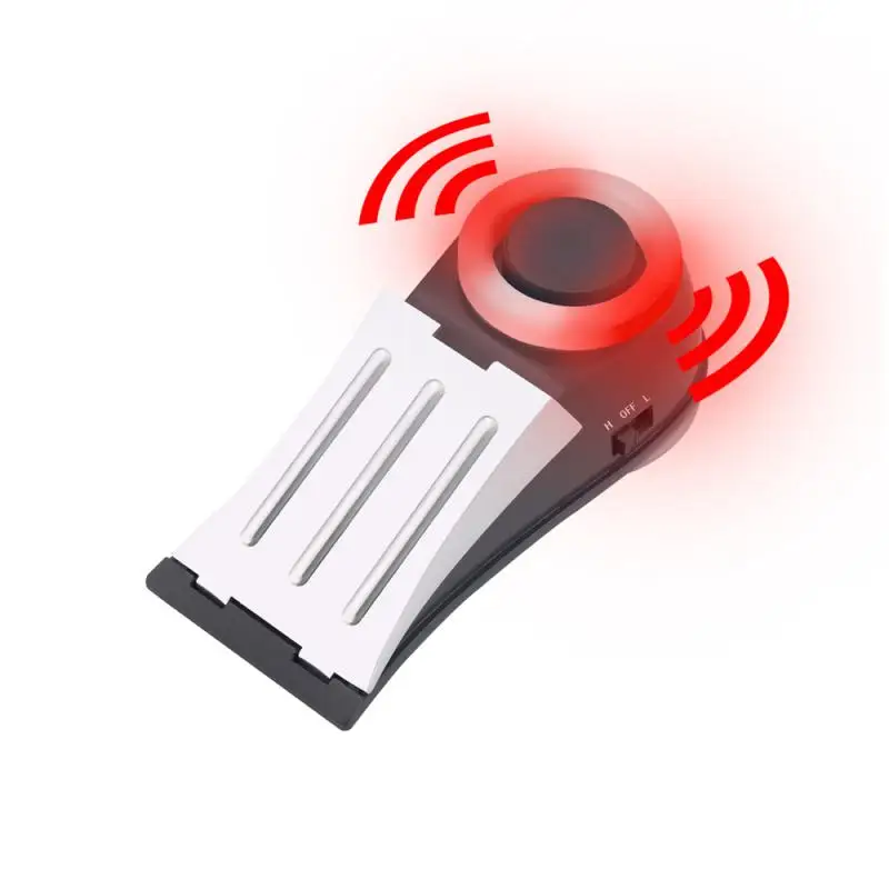 125dB Wireless Door Stop Alarm Anti-theft Security System Door Stopper Window Door Stops Wedge Travel Dormitory Safety Supplies
125dB Wireless Door Stop Alarm Anti-theft Security System Door Stopper Window Door Stops Wedge Travel Dormitory Safety Supplies