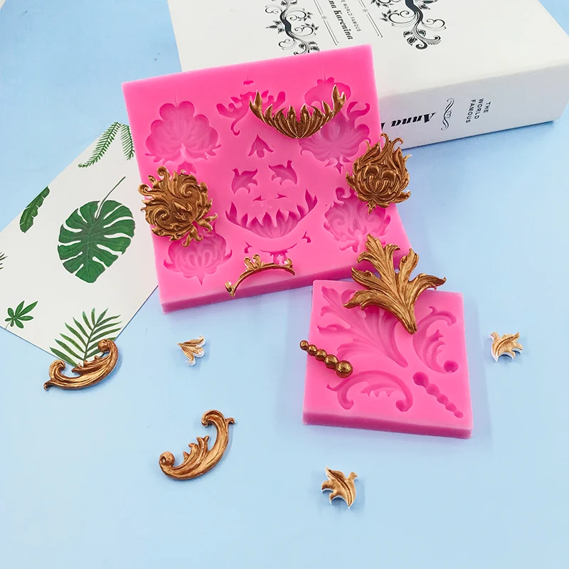 European style retro pattern court embossed silicone mold around the edge cake decoration sugar turning and baking kitchen tools
European style retro pattern court embossed silicone mold around the edge cake decoration sugar turning and baking kitchen tools