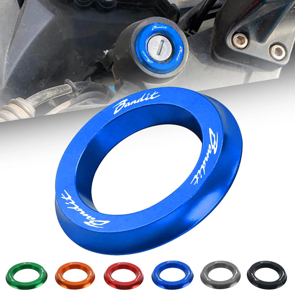 CNC For SUZUKI BANDIT 600 650 1200 Bandit600 Bandit650 Bandit1200 Motorcycle Accessories Ignition Switch Cover Ring Key Aluminum
CNC For SUZUKI BANDIT 600 650 1200 Bandit600 Bandit650 Bandit1200 Motorcycle Accessories Ignition Switch Cover Ring Key Aluminum