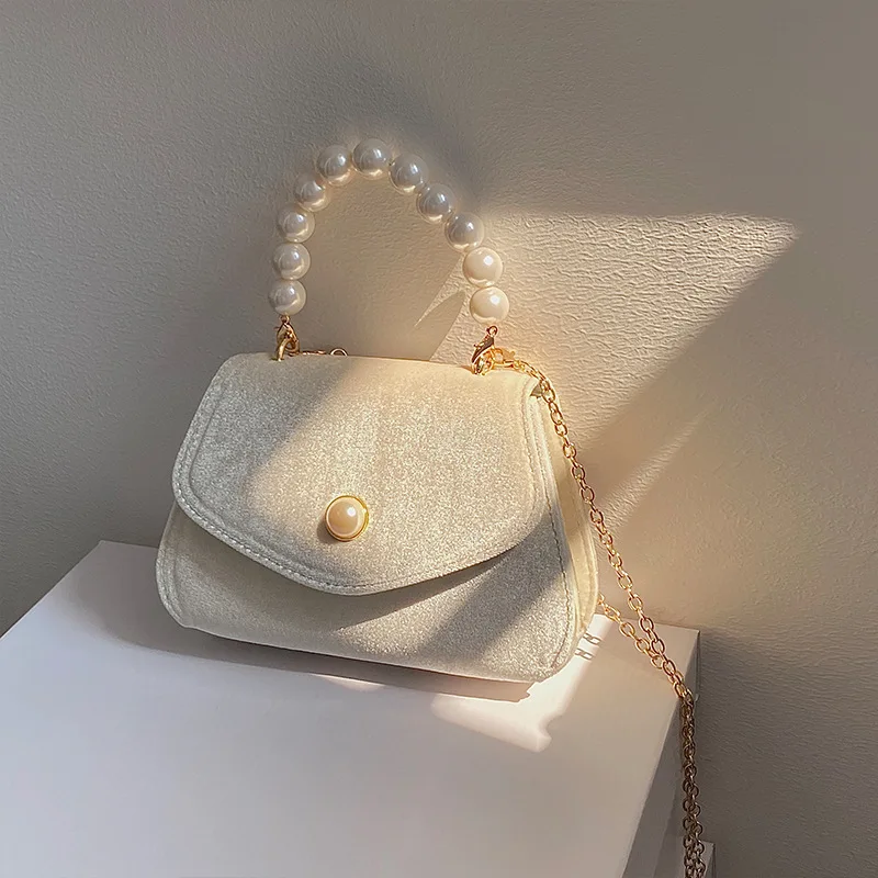 Vintage Small Square Shoulder Bag for Women Pearl Chain Ladies Tote Handbags Evening Clutch Purse Fashion Female Crossbody Bags
Vintage Small Square Shoulder Bag for Women Pearl Chain Ladies Tote Handbags Evening Clutch Purse Fashion Female Crossbody Bags