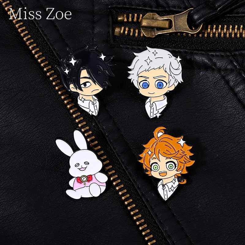 Juvenile Manga Enamel Pins Brooches Badge The Promised Neverland Emma Norman Lapel Cartoon Comic Jewelry Gifts Accessories
Juvenile Manga Enamel Pins Brooches Badge The Promised Neverland Emma Norman Lapel Cartoon Comic Jewelry Gifts Accessories