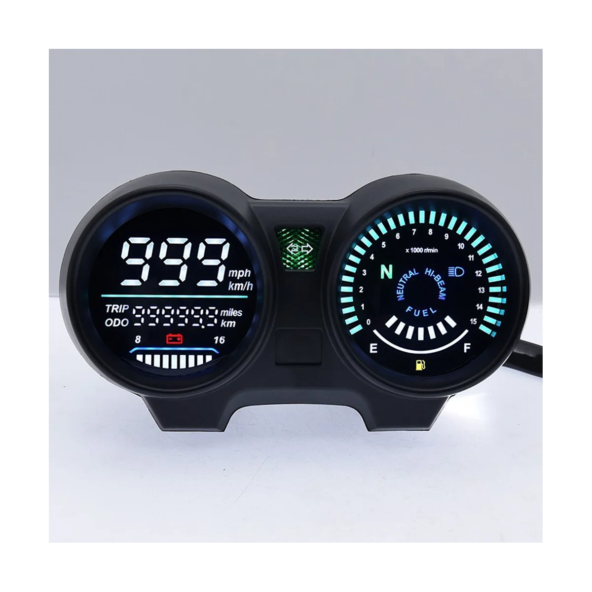 Digital Dashboard LED Electronics Motorcycle RPM Meter Speedometer for Brazil TITAN 150 Honda CG150 Fan150 2010
Digital Dashboard LED Electronics Motorcycle RPM Meter Speedometer for Brazil TITAN 150 Honda CG150 Fan150 2010