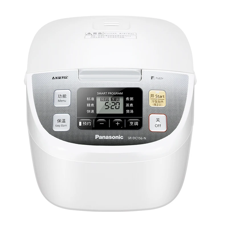 Panasonic 220V Intelligent Microcomputer Long Carbon Thick Pot Can Be Reserved for 3-5 People 4L Rice Cooker DC156
Panasonic 220V Intelligent Microcomputer Long Carbon Thick Pot Can Be Reserved for 3-5 People 4L Rice Cooker DC156