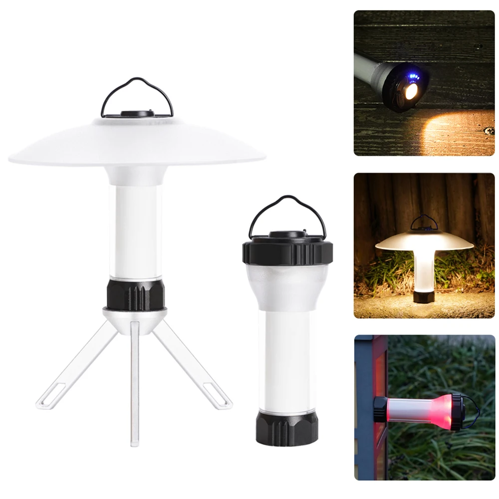 Rechargeable Camping Light with Magnetic Base Lighthouse Micro Flash USB Lantern 5 Lighting Modes Led Flashlights Camp Supplies
Rechargeable Camping Light with Magnetic Base Lighthouse Micro Flash USB Lantern 5 Lighting Modes Led Flashlights Camp Supplies