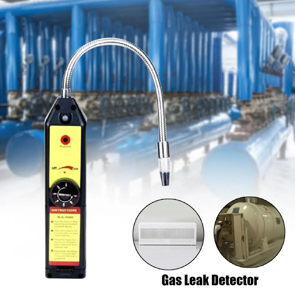 WJL-6000 High Accuracy Refrigerant Gas Analyzer Halogen Gas Leak Detector Tester Gas Leak Detector Tester for R22 CFCs HCFC
WJL-6000 High Accuracy Refrigerant Gas Analyzer Halogen Gas Leak Detector Tester Gas Leak Detector Tester for R22 CFCs HCFC