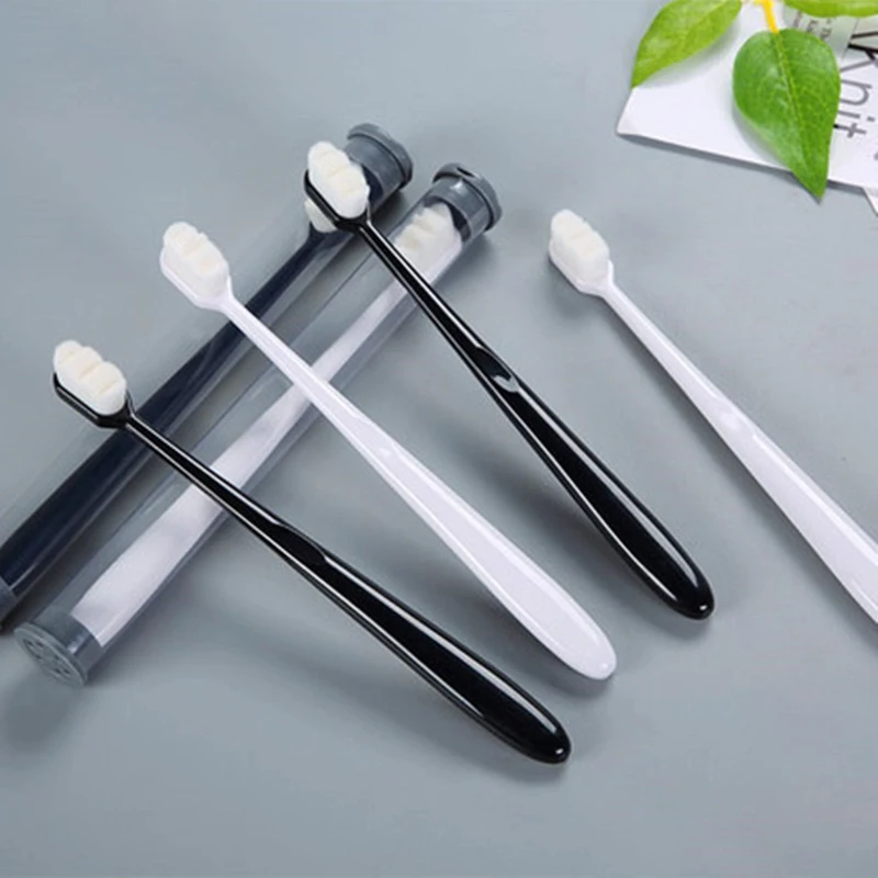 Toothbrushes Disposable Toothbrush Household Hospitality Nano Soft Hair Adult Ten Thousand Hair Toothbrush Pet Products
Toothbrushes Disposable Toothbrush Household Hospitality Nano Soft Hair Adult Ten Thousand Hair Toothbrush Pet Products