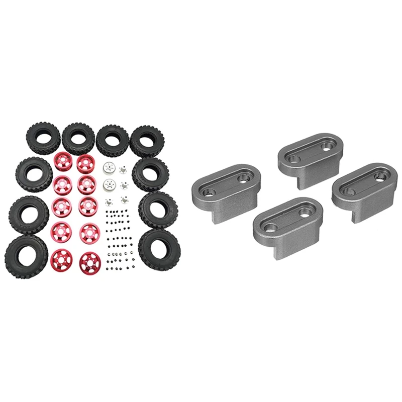 2 Set RC Car Part: 1 Set Upgrade Spare Parts Shock Absorber Fixed Seat & 1 Set Double Tire Metal Wheel
2 Set RC Car Part: 1 Set Upgrade Spare Parts Shock Absorber Fixed Seat & 1 Set Double Tire Metal Wheel