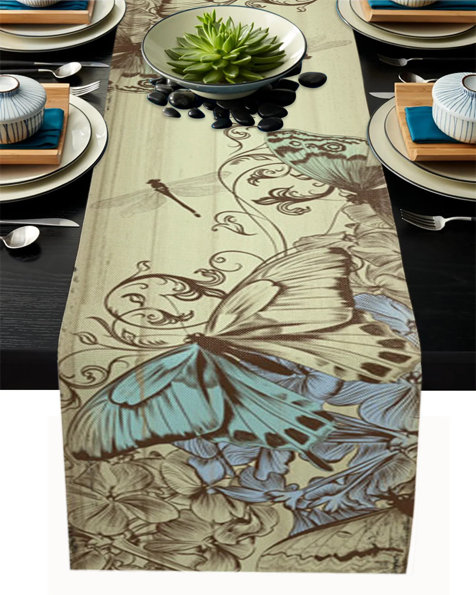 Table Decor Table Runner Line Butterfly Plant Pattern Coffee Table Cover Cloth Wedding Party Restaurant Table Runner
Table Decor Table Runner Line Butterfly Plant Pattern Coffee Table Cover Cloth Wedding Party Restaurant Table Runner