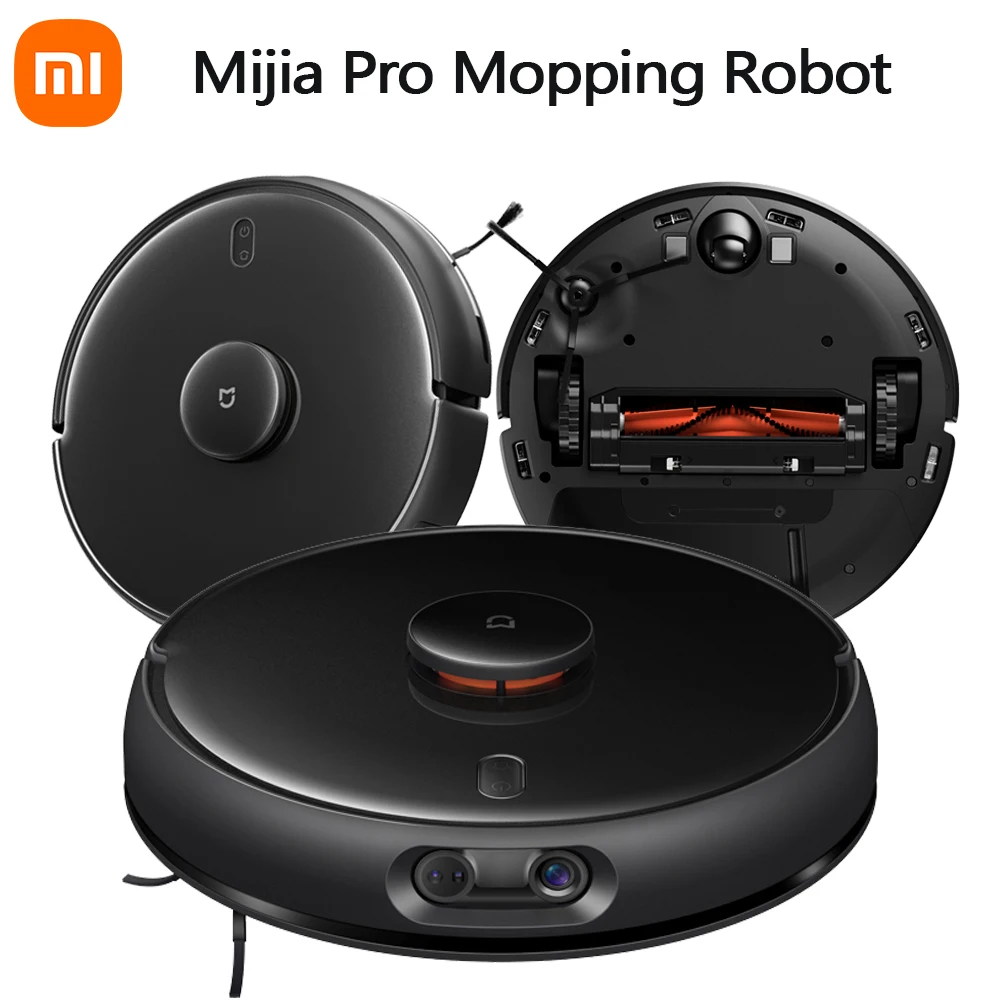 Xiaomi Robot Vacuum Mop Pro MJSTS1 Robot Sweep Cleaner for Home Auto Dust Sterilize 4000PA Suction 3D AI Tech
Xiaomi Robot Vacuum Mop Pro MJSTS1 Robot Sweep Cleaner for Home Auto Dust Sterilize 4000PA Suction 3D AI Tech