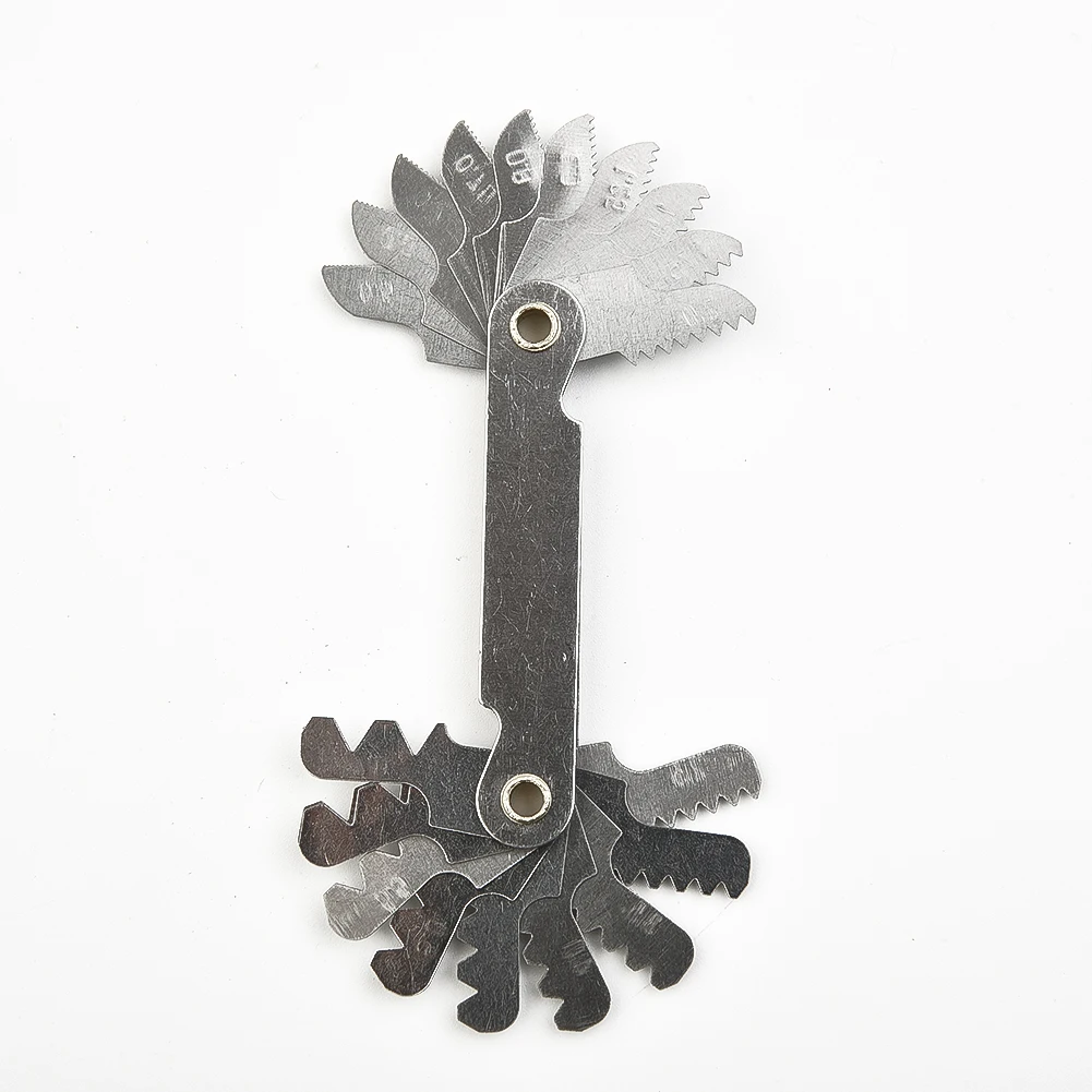 1pc Steel Metric Screw Thread Measuring Gauge Thread Pitch Cutting Gauge Angle Measurement Tools 55/60 Degrees Optional
1pc Steel Metric Screw Thread Measuring Gauge Thread Pitch Cutting Gauge Angle Measurement Tools 55/60 Degrees Optional