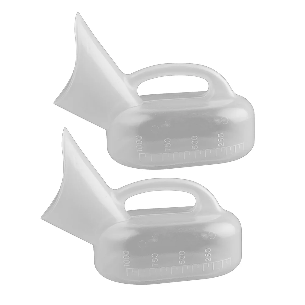 2pcs Female Graduated Urinals Portable Chamber Pots Thickened Bottles Urodochium for Shop
2pcs Female Graduated Urinals Portable Chamber Pots Thickened Bottles Urodochium for Shop