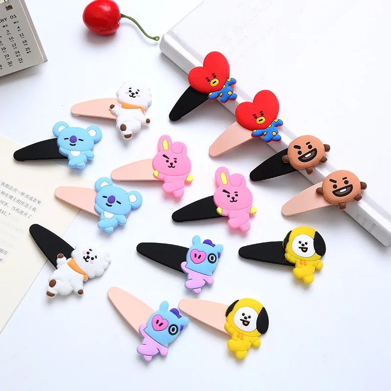 Зажим для волос BT21 Kawaii из мультфильма, аксессуары для волос, зажим для волос BB, зажим для одно слово, милые Мультяшные аксессуары, женское сер...
Зажим для волос BT21 Kawaii из мультфильма, аксессуары для волос, зажим для волос BB, зажим для одно слово, милые Мультяшные аксессуары, женское сер...