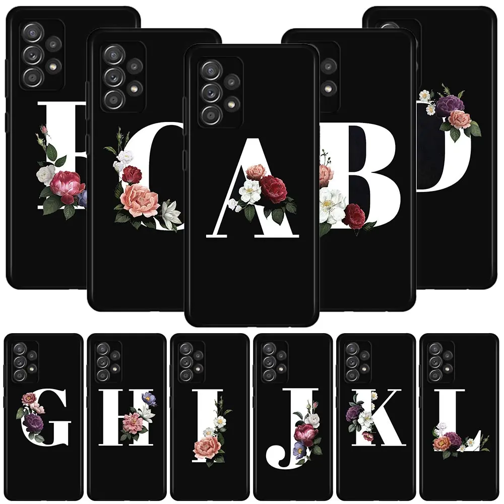 Phone Case For Samsung Galaxy A12 A52 A51 A21s A71 A31 A02s A72 A41 A22 A32 A52s A53 A73 A23 Cover Letter Flower Letters Vector
Phone Case For Samsung Galaxy A12 A52 A51 A21s A71 A31 A02s A72 A41 A22 A32 A52s A53 A73 A23 Cover Letter Flower Letters Vector