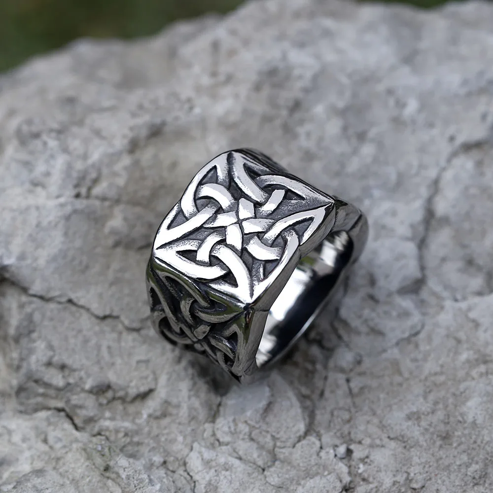 

NEW Men's 316L stainless-steel rings Odin VIKING Talisman RING for teens gothic punk FASHION Jewelry Gift free shipping