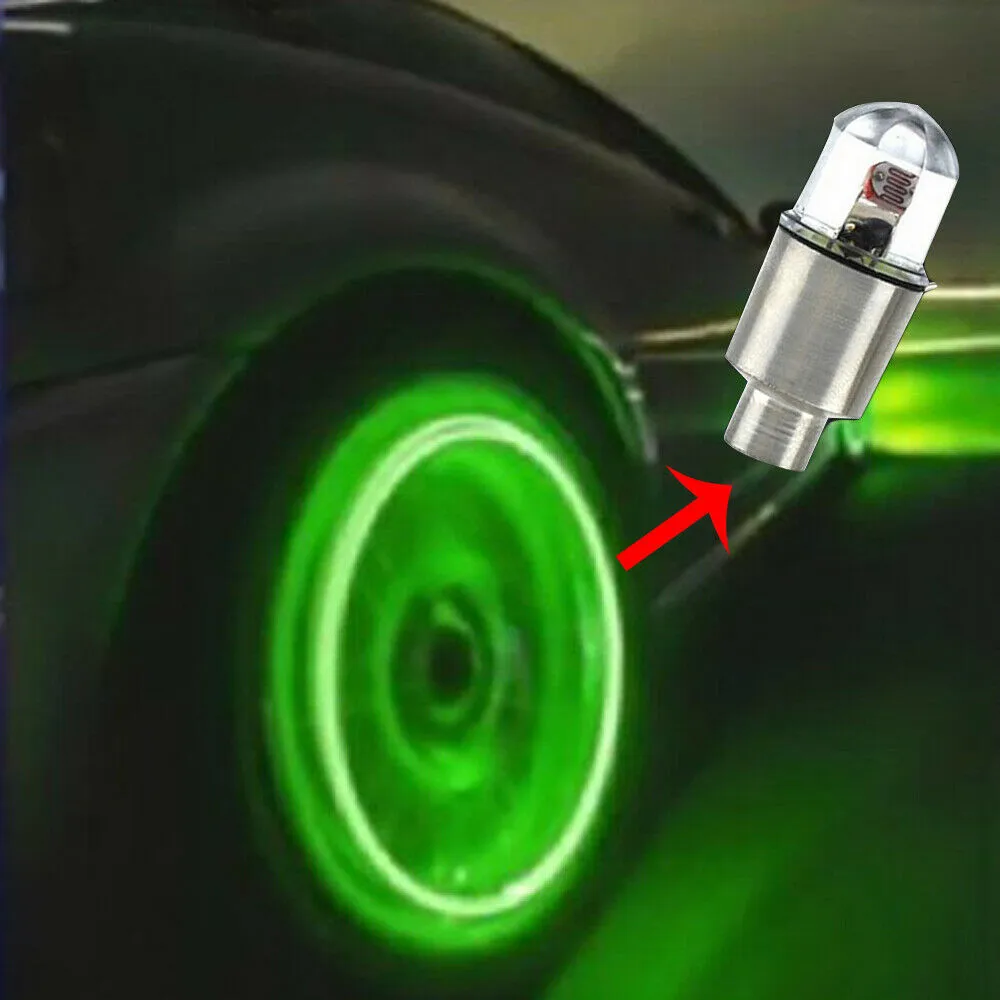4PCS Car Wheel LED Light Motocycle Bike Light Tire Valve Cap Decorative Lantern Tire Valve Cap LED Light Cover Accessory
4PCS Car Wheel LED Light Motocycle Bike Light Tire Valve Cap Decorative Lantern Tire Valve Cap LED Light Cover Accessory