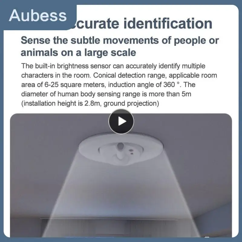 Human Presence Sensor Tuya Smart Zigbee Human Body Motion Detection Sensor Detection Alarm Compatible With Tuyasmart App 
Human Presence Sensor Tuya Smart Zigbee Human Body Motion Detection Sensor Detection Alarm Compatible With Tuyasmart App