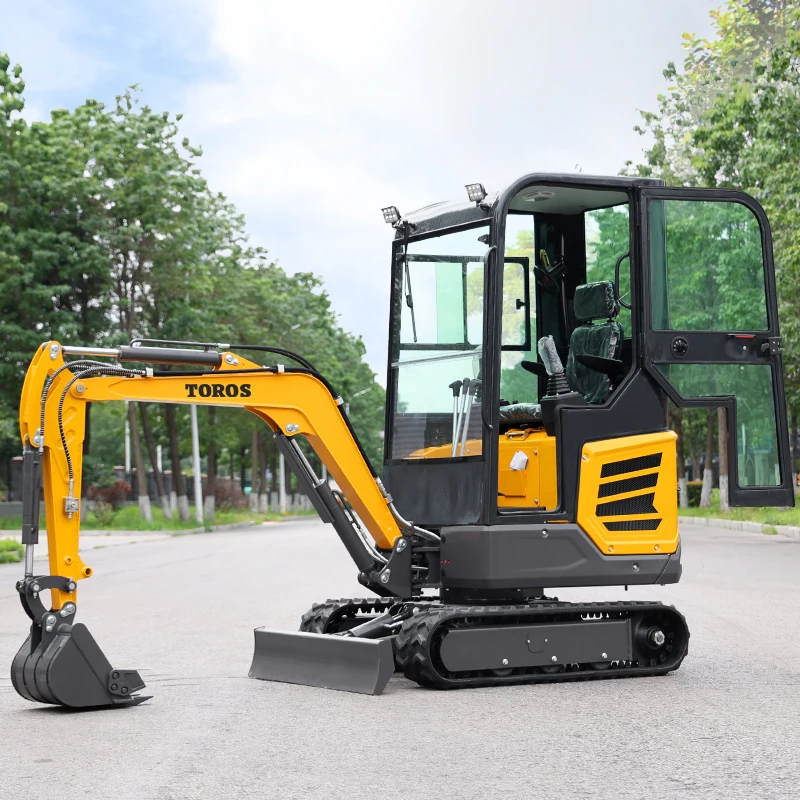 China Mini excavator 1 ton 1.8 ton 2 ton Compact Excavator Small Digger CE EPA EURO 5 Wholesale Prices with Bucket For Sale 
China Mini excavator 1 ton 1.8 ton 2 ton Compact Excavator Small Digger CE EPA EURO 5 Wholesale Prices with Bucket For Sale