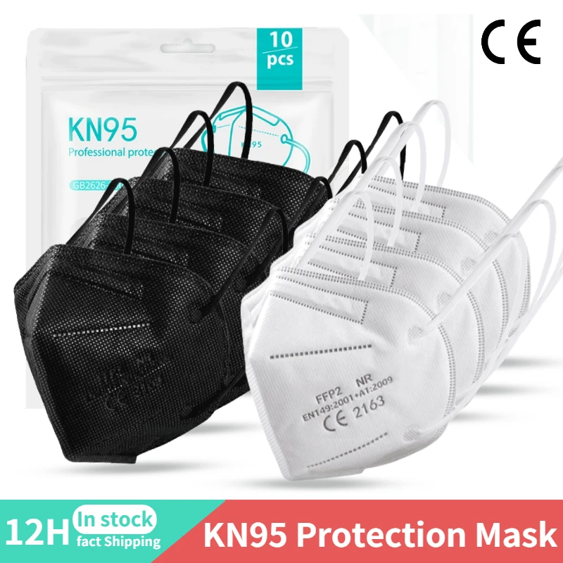 Safety Mascarillas KN95 Adult Face Mouth FFP2 Mask 5 Layers Approved Respirator Cover Masque Non-woven fabric
Safety Mascarillas KN95 Adult Face Mouth FFP2 Mask 5 Layers Approved Respirator Cover Masque Non-woven fabric