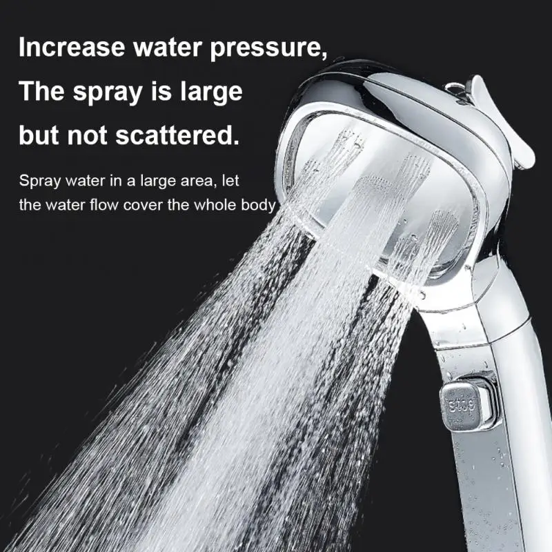 4 Modes Bath Shower Filter Adjustable Jetting Shower Head High Pressure Rain Showerhead Saving Water SPA Spraye Bathroom Tools 
4 Modes Bath Shower Filter Adjustable Jetting Shower Head High Pressure Rain Showerhead Saving Water SPA Spraye Bathroom Tools
