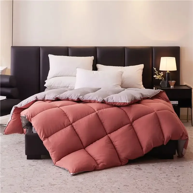 Upscale down quilt core, winter thickened down quilt, warm cotton quilt, household spring and autumn thin quilt, winter quilt
Upscale down quilt core, winter thickened down quilt, warm cotton quilt, household spring and autumn thin quilt, winter quilt