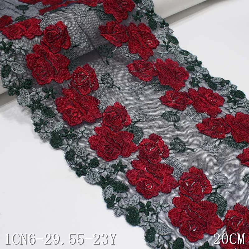 30Yards Rose Flower Embroidered Mesh Lace Trim Edge Bilateral Trimmings Doll Dress Accessories Laces Sewing Crafts Fabrics
30Yards Rose Flower Embroidered Mesh Lace Trim Edge Bilateral Trimmings Doll Dress Accessories Laces Sewing Crafts Fabrics
