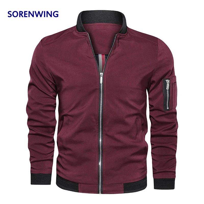 SORENWING Men Casual Jackets Mens Solid Color Men Stand Collar Multi Colors Jacket Male Outdoor Coats 6XL 2021 Plus Size Jacket
SORENWING Men Casual Jackets Mens Solid Color Men Stand Collar Multi Colors Jacket Male Outdoor Coats 6XL 2021 Plus Size Jacket