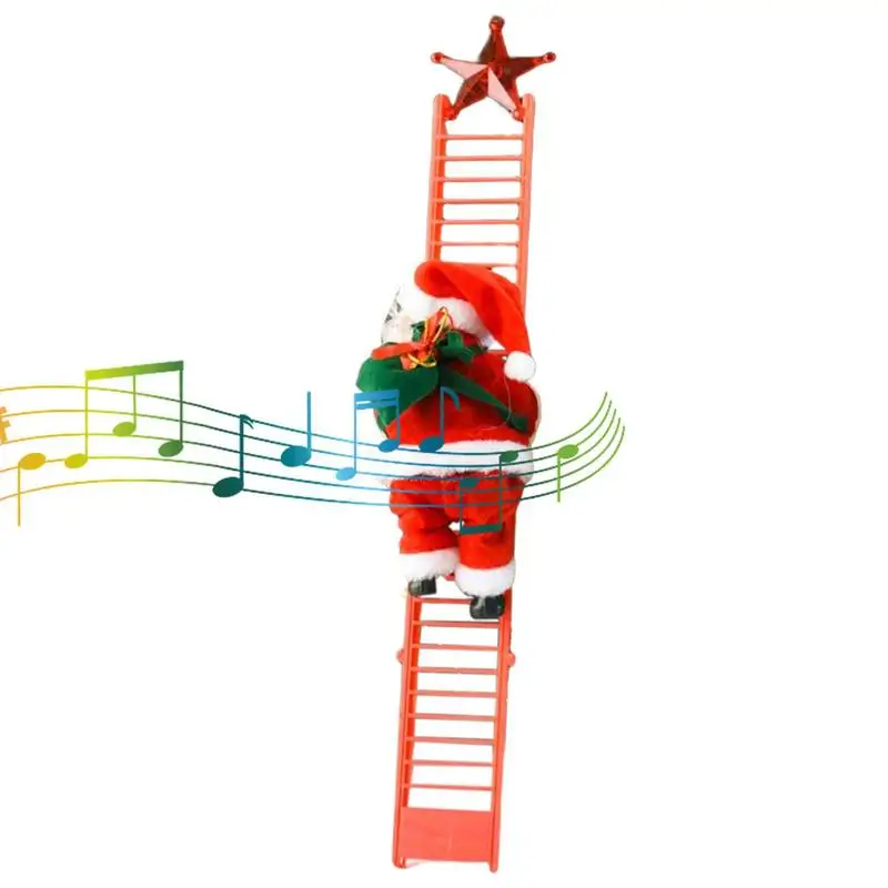 Climbing Santa Claus Musical Electric Santa Claus Climbing Ladder Christmas Santa Interactive Plush Doll Toy Ornament Christmas
Climbing Santa Claus Musical Electric Santa Claus Climbing Ladder Christmas Santa Interactive Plush Doll Toy Ornament Christmas