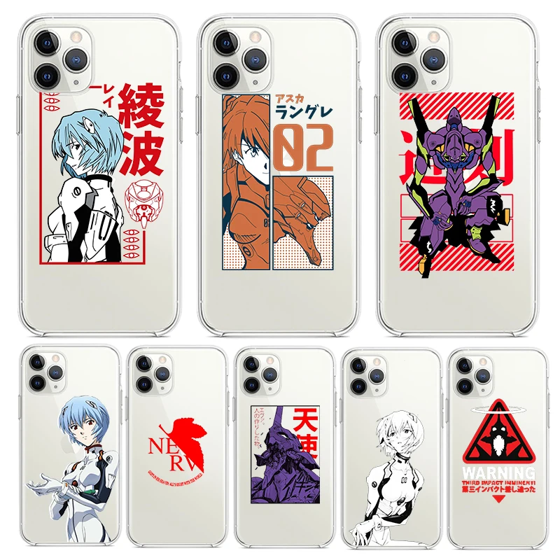 Neon Genesis Evangelion Anime For Apple iPhone 7 8 X XR XS 11 12 13 Pro Max Mini Plus luxury Transparent TPU Non-slip Phone Case
Neon Genesis Evangelion Anime For Apple iPhone 7 8 X XR XS 11 12 13 Pro Max Mini Plus luxury Transparent TPU Non-slip Phone Case