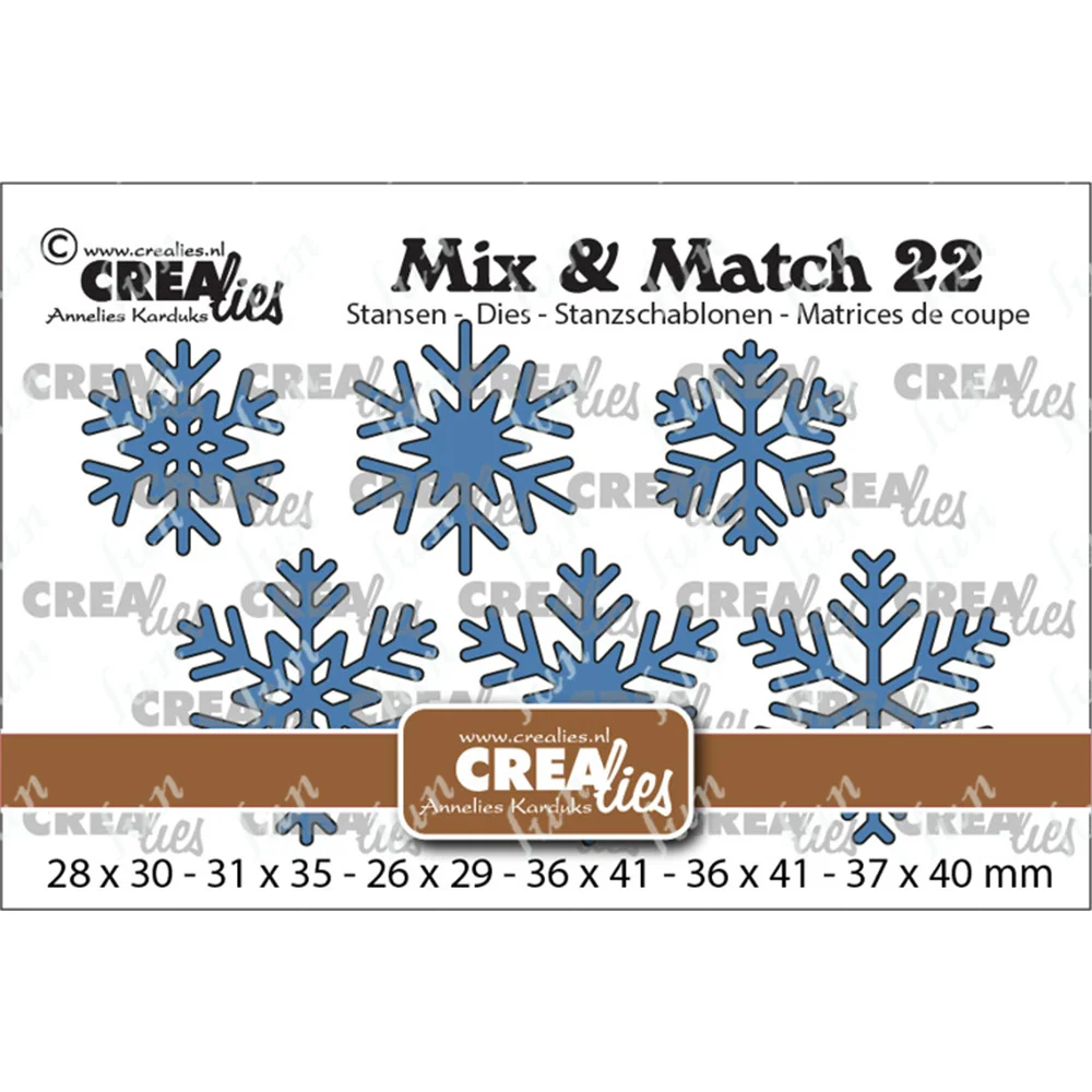 Snowflakes Crealies Metal Cutting Dies for Diy Scrapbooking Paper Handmade Christmas Greeting Card Making New Product in 2022
Snowflakes Crealies Metal Cutting Dies for Diy Scrapbooking Paper Handmade Christmas Greeting Card Making New Product in 2022