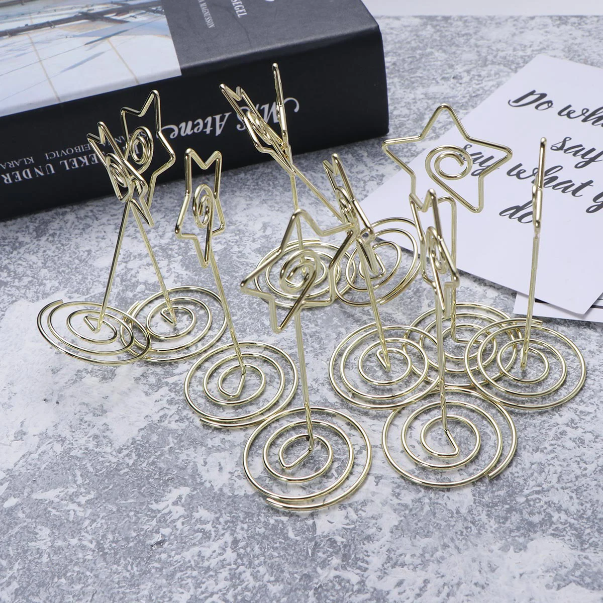 10 Pcs Photo Stand Clip Business Card Holders Note The Menu Clips Electric Wire Chemie
10 Pcs Photo Stand Clip Business Card Holders Note The Menu Clips Electric Wire Chemie