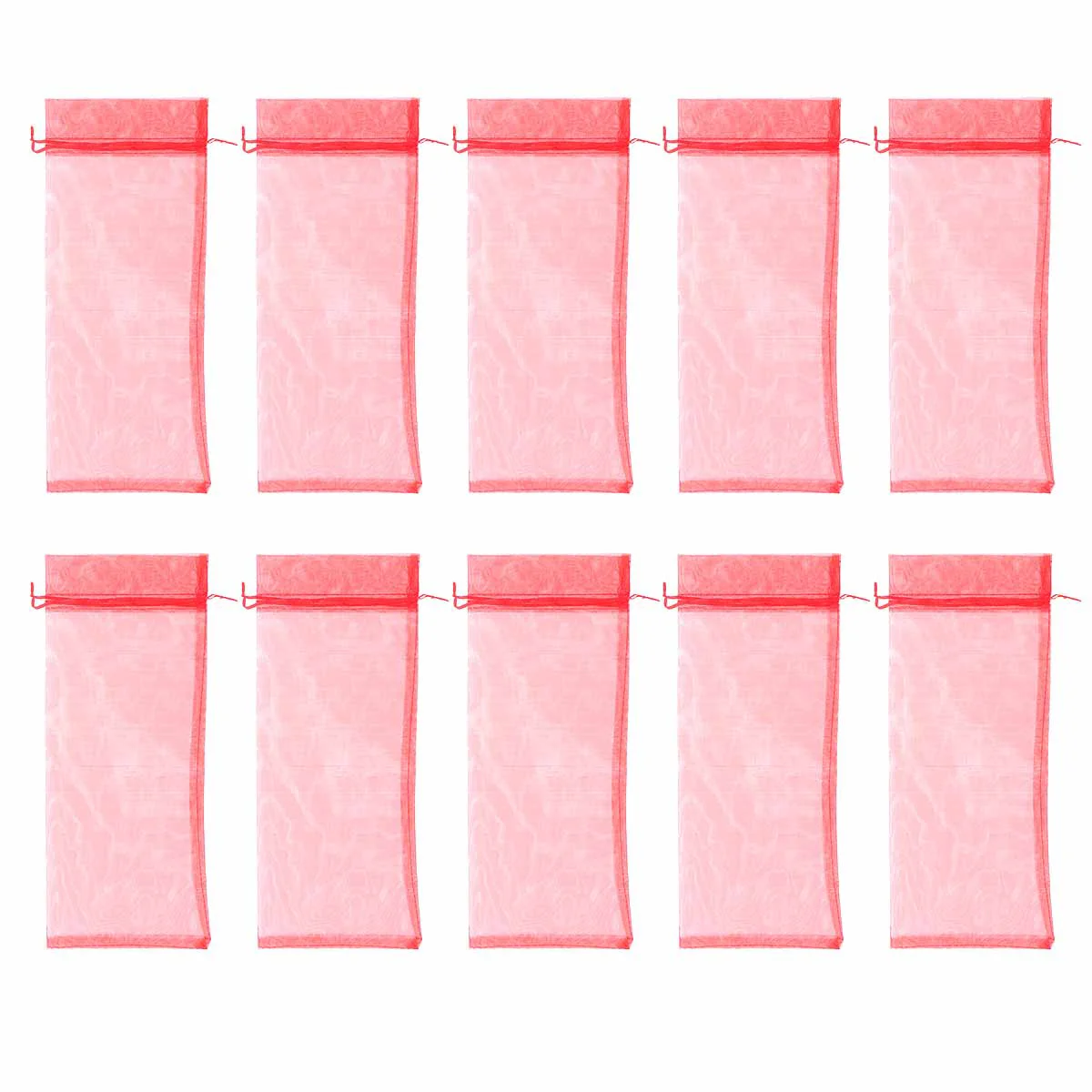 10PCS Gauze Gift Bag Bottle Cover Reusable Champagne Beer Bottle Drawstring Pouch Party Favor (Red)
10PCS Gauze Gift Bag Bottle Cover Reusable Champagne Beer Bottle Drawstring Pouch Party Favor (Red)
