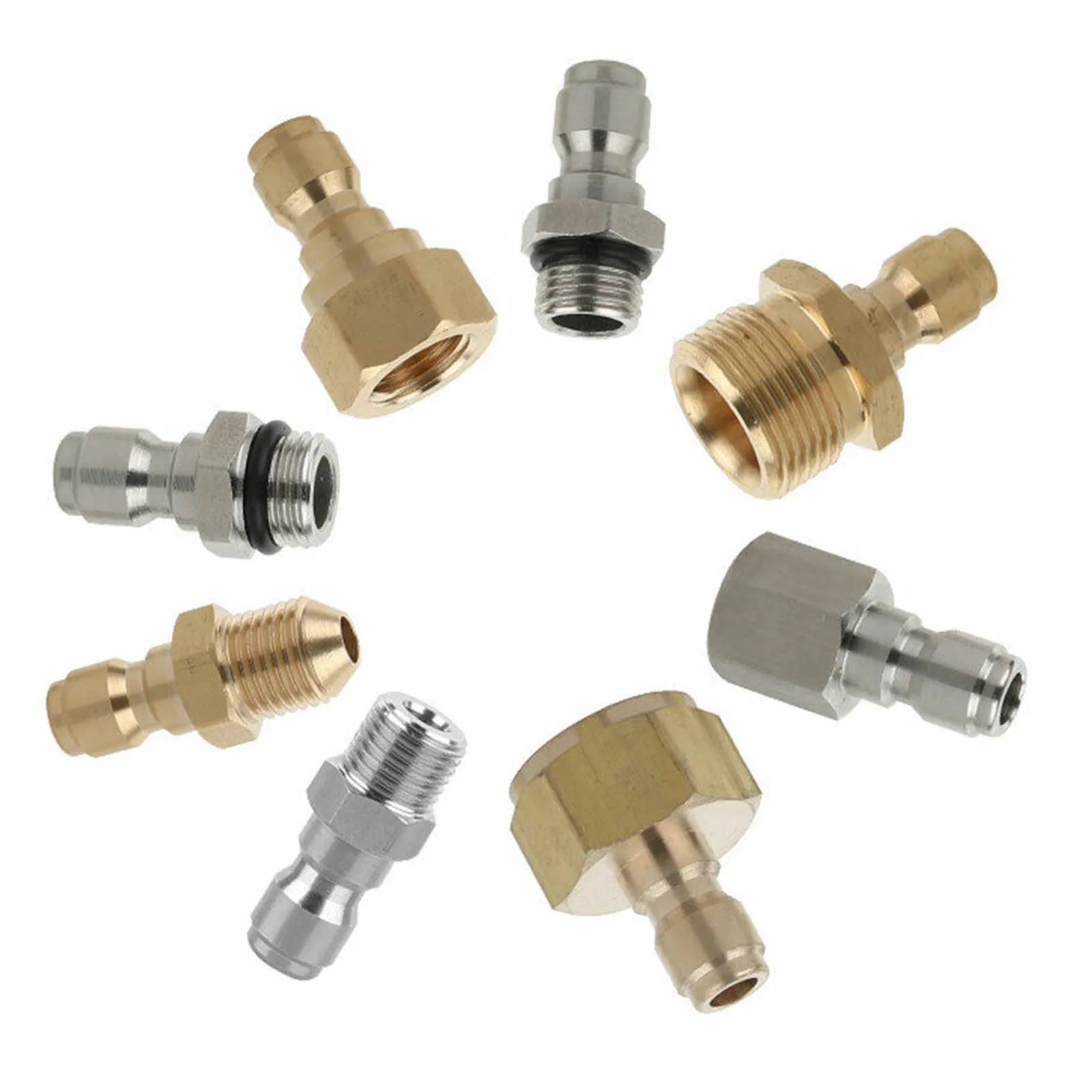 1/4 Thread Faucet Quick Connector Car Washing Machine Water Filter High Pressure Washer Garden Pipe Hose Adapter For Garden Hose
1/4 Thread Faucet Quick Connector Car Washing Machine Water Filter High Pressure Washer Garden Pipe Hose Adapter For Garden Hose