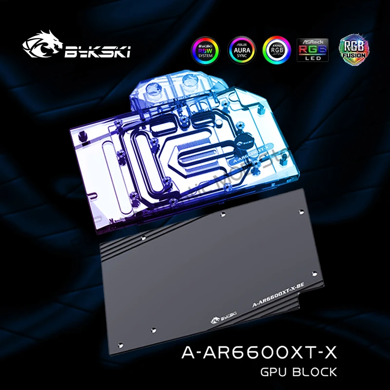 Bykski A-AR6600XT-X,GPU Water Block For ASRock AMD Radeon RX 6600XT Challenger ITX 8GB Graphics Card Radiator,VGA Cooler 12V/5V
Bykski A-AR6600XT-X,GPU Water Block For ASRock AMD Radeon RX 6600XT Challenger ITX 8GB Graphics Card Radiator,VGA Cooler 12V/5V