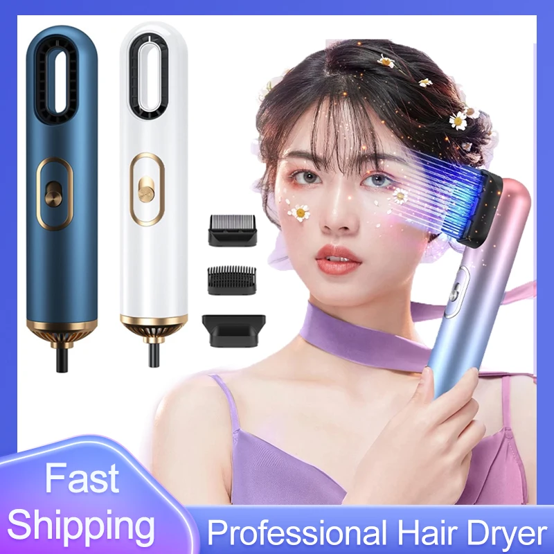 Hair Dryer Professional Salon Leafless Blower Hot &Cold Dry Hair Negative Ionic Blow Dryer Electric Hair Dryer Hair Styler
Hair Dryer Professional Salon Leafless Blower Hot &Cold Dry Hair Negative Ionic Blow Dryer Electric Hair Dryer Hair Styler