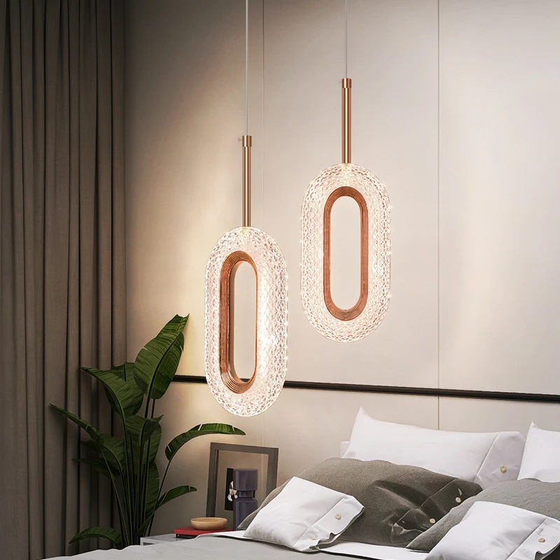 Led Crystal Pendant Lamp for Bedroom Modern Bar Pendant lights Bedside Hanging Lamps Nordic Chandelier Indoor Lighting Fixtures
Led Crystal Pendant Lamp for Bedroom Modern Bar Pendant lights Bedside Hanging Lamps Nordic Chandelier Indoor Lighting Fixtures