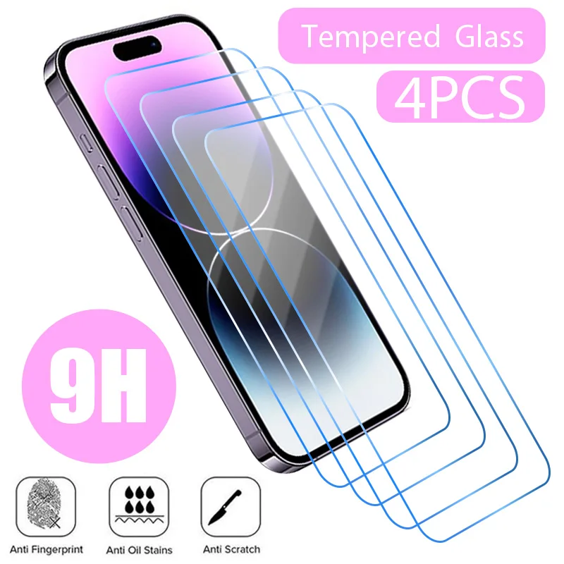 4 шт. закаленное стекло для iPhone 15 14 13 12 11 Pro Max Mini, Защита экрана для iPhone 14 Pro 7 8 Plus SE 2022 X XR Xs Max, стекло
4 шт. закаленное стекло для iPhone 15 14 13 12 11 Pro Max Mini, Защита экрана для iPhone 14 Pro 7 8 Plus SE 2022 X XR Xs Max, стекло