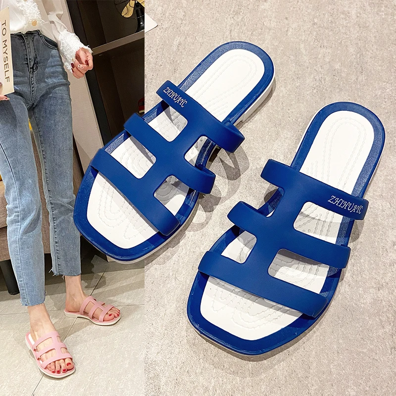 2022 Summer New Soft Bottom Sandals Women's Slippers Outdoor Flat Heel Beach Shoes Women's Seaside Jelly Shoes
2022 Summer New Soft Bottom Sandals Women's Slippers Outdoor Flat Heel Beach Shoes Women's Seaside Jelly Shoes