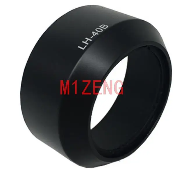 

LH-40B LH40B Black Silver camera Lens Hood Shade For Olympus M.ZUIKO DIGITAL 45mm 1:1.8 camera Lens