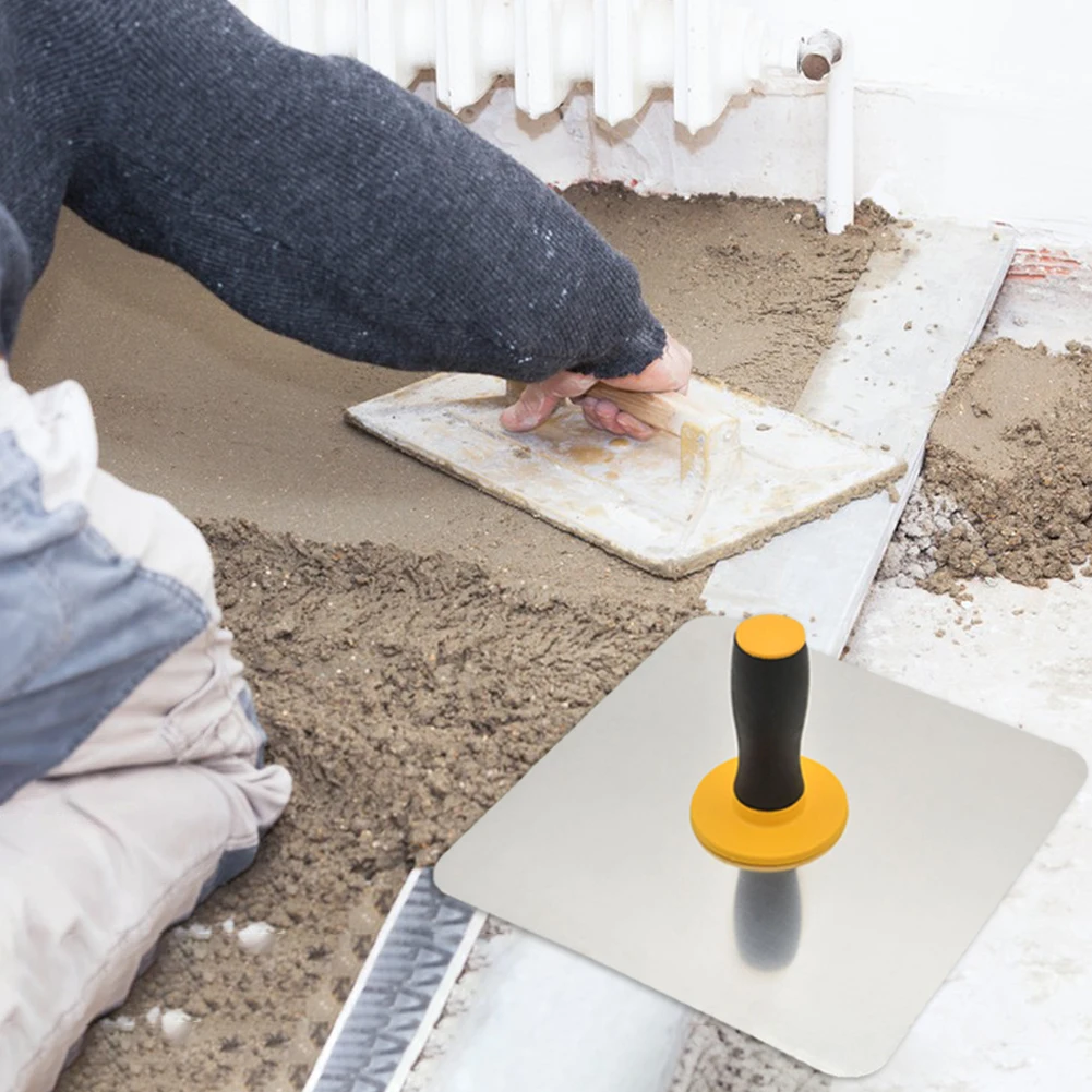 

Tiler Supporting Board with Soft Grip Handle Plaster Board Holder 300*300mm Lightweight for Cement Mortar Drywall for Plasterer