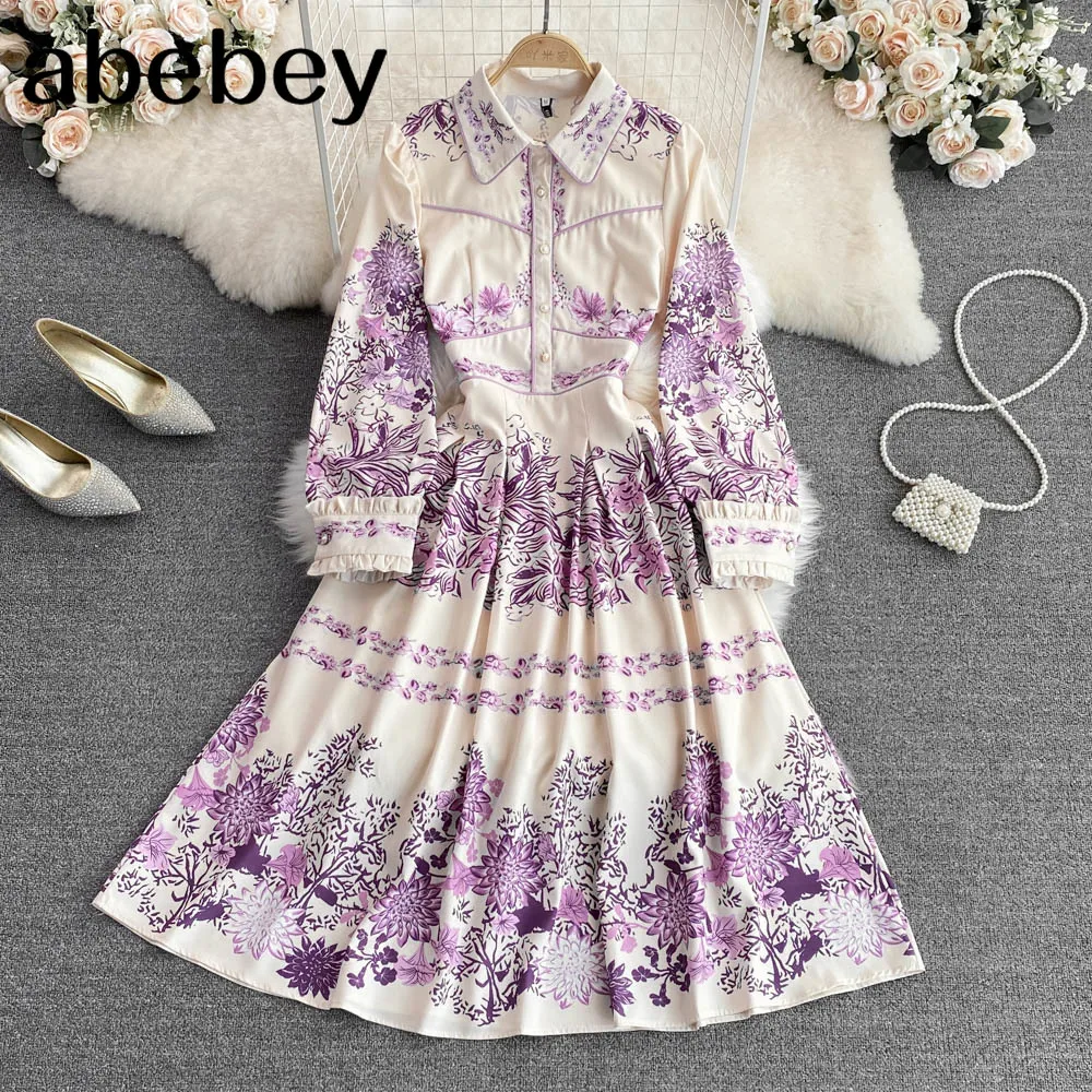 New Spring Long Sleeve Shirt Dress Print Elegant Office Ladies Tunic Pleated Maxi Long Dresses for Women 2022 Y2K Clothing
New Spring Long Sleeve Shirt Dress Print Elegant Office Ladies Tunic Pleated Maxi Long Dresses for Women 2022 Y2K Clothing